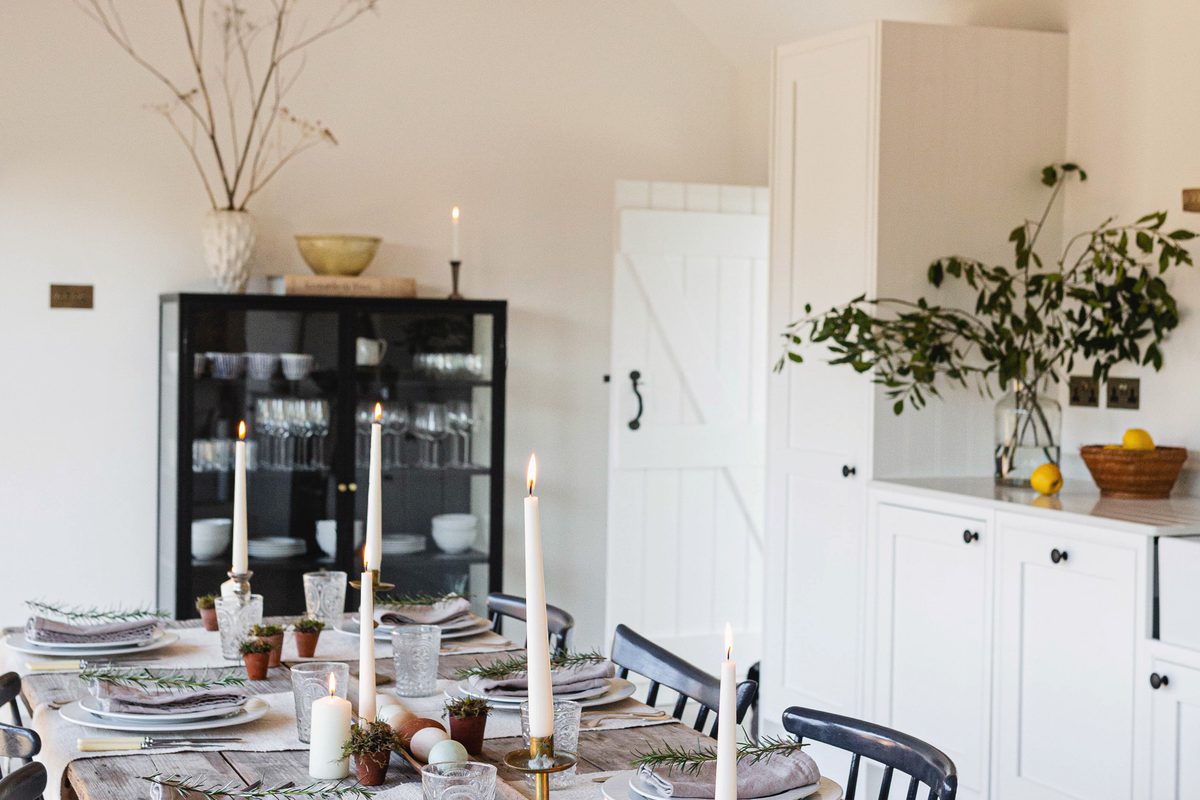 Large dining space