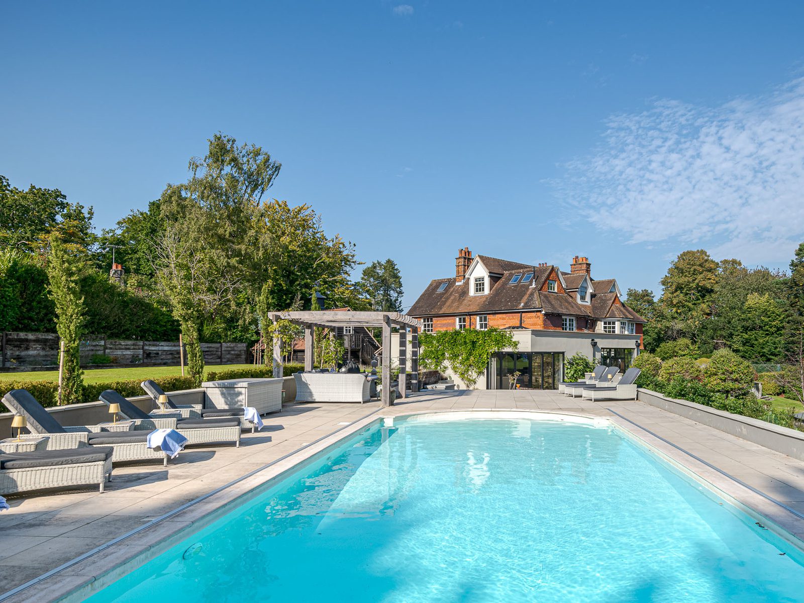 Kestrels Surrey outdoor pool