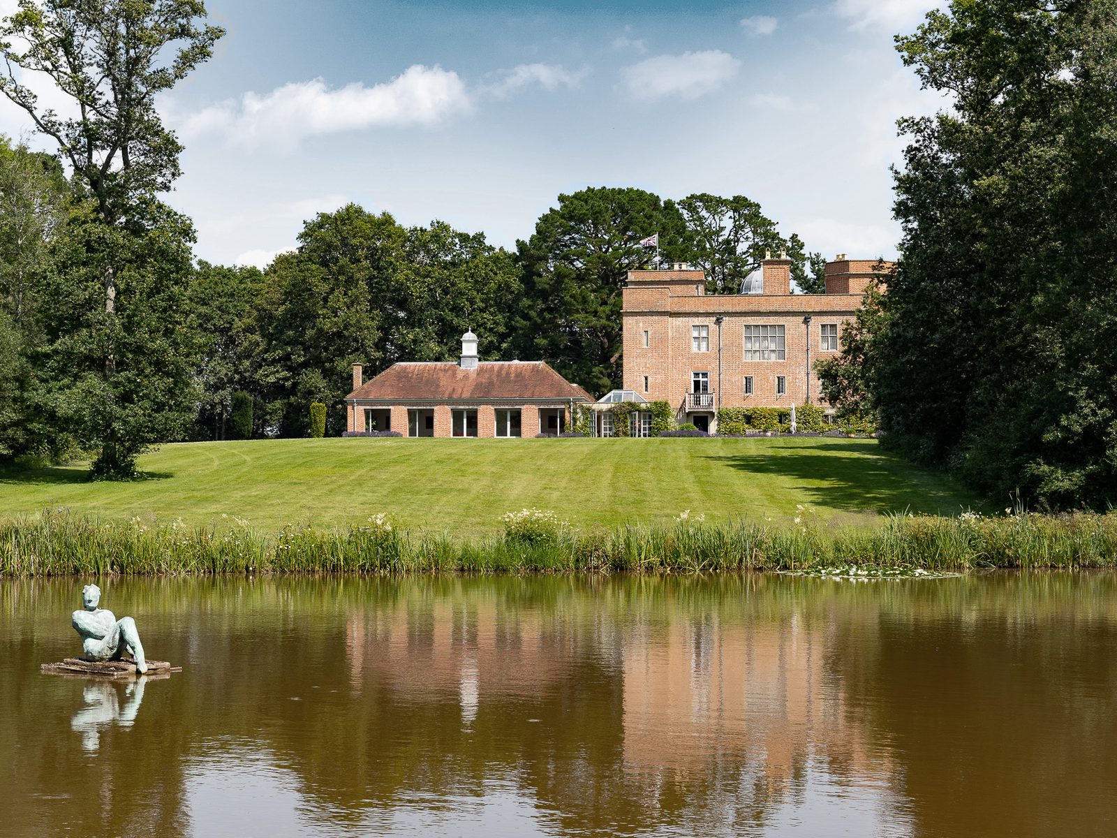 Loxton Park West Sussex lakeside manor with swans